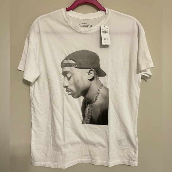 NWT Tupac 90s-Inspired Relaxed Band Tee - Picture 2 of 4